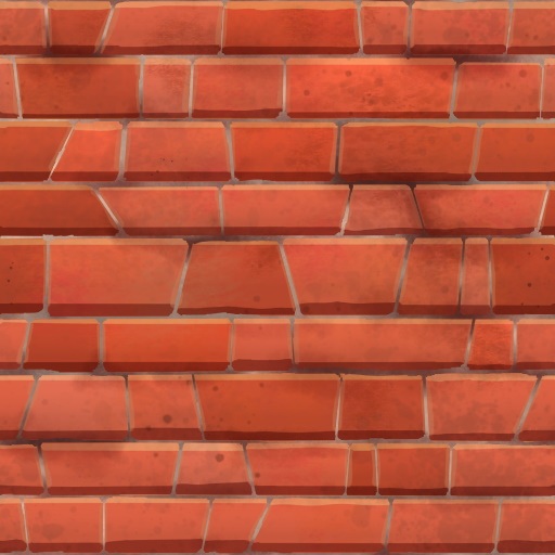 A stylized brick texture