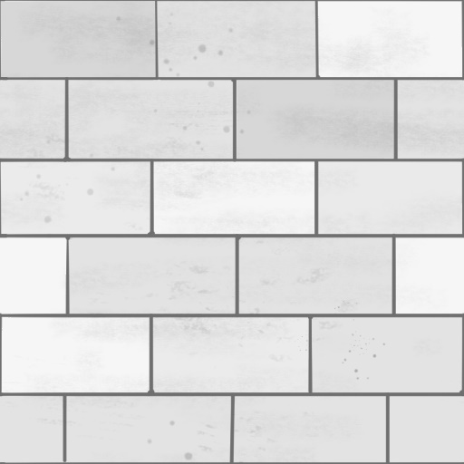 A concrete brick pattern